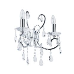 Kinkiet BAROCCO CHROME firmy Italux MB72709-2A, cena 697.00 zł