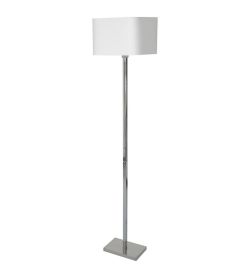 Lampa podłogowa NAPOLI WHITE/CHROME 1xE27 Milagro ML6364, cena 545.00 zł