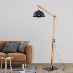 Lampa podłogowa OSLO BLACK TK Lighting 5582, cena 875.00 zł #1