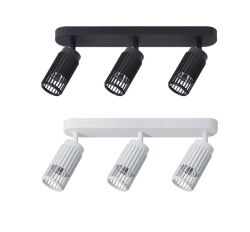 Lampa sufitowa oprawa VERTICAL SPOT WHITE BLACK 3xGU10 Milagro ML0306 ML0296 kolor do wyboru, cena 185.00 zł