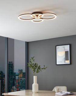 Lampa sufitowa PARRAPOS-Z LED Eglo 900319 sterowana pilotem funkcja smart, cena 819.90 zł #1