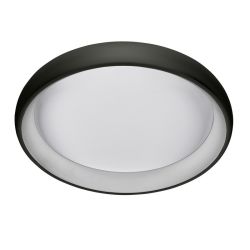 Lampa sufitowa, plafon ALESSIA BLACK LED 61 cm Italux 5280-850RC-BK-3, cena 1122.00 zł