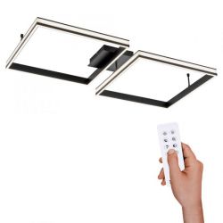 Lampa sufitowa plafon ELIS LED  Leuchten Direkt 14700-18 sterowany pilotem , cena 1150.00 zł