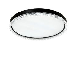 Lampa sufitowa, plafon REGI LED 60cm czarny Zuma Line FM2304600R-MB zmienna barwa światła, cena 849.00 zł