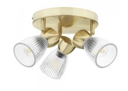 Lampa sufitowa potrójna BEST GOLD Milagro ML9977, cena 205.00 zł