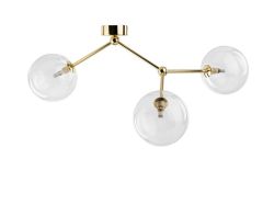 Lampa sufitowa potrójna FAIRY GOLD TK Lighting 10069, cena 447.00 zł