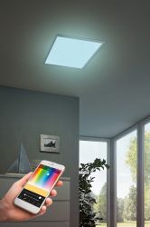 Lampa sufitowa SALOBRENA-C 59,5cm LED Eglo 96663 sterowana pilotem funkcja smart, cena 799.90 zł #1