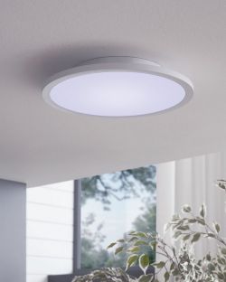 Lampa sufitowa SARSINA-C 30cm LED Eglo 97958 sterowana pilotem funkcja smart, cena 599.90 zł #1