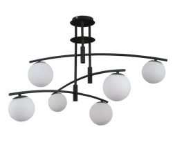 Lampa sufitowa SENAI czarna Italux PND-31322-6A-SB, cena 1135.00 zł