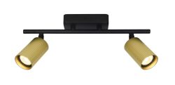 Lampa sufitowa TRIS Italux SPL-46829-2-BK-GD, cena 103.00 zł