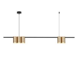 Lampa wisząca (listwa) GENESIS BLACK GOLD 5xGU10 100cm Milagro  ML0369, cena 449.00 zł