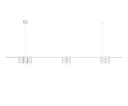 Lampa wisząca (listwa) GENESIS WHITE 7xGU10 150cm Milagro ML0371, cena 485.00 zł