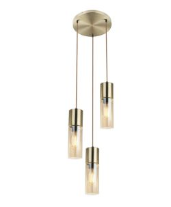 Lampa wisząca ANNIKA 3 GOLD Globo 21000-3HM, cena 404.00 zł #2