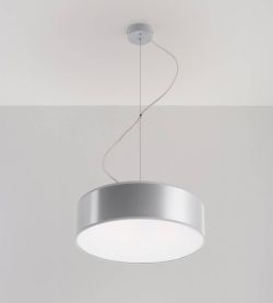 Lampa wisząca ARENA 35 szara Sollux SL.0116, cena 329.00 zł