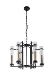 Lampa wisząca ASPEN Italux PND-31186-6A-BL, cena 1115.00 zł