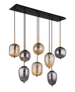 Lampa wisząca BLACKY Globo 15345-8A, cena 2361.90 zł