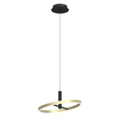 Lampa wisząca BREST pojedyńcza LED Wofi Premium 6016-104 ze ściemniaczem, cena 645.00 zł