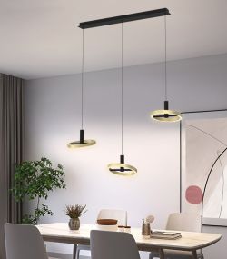 Lampa wisząca BREST potrójna na listwie LED Wofi Premium 7016-304 ze ściemniaczem, cena 1249.00 zł #2