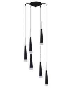 Lampa wisząca BRINA BLACK LED AZzardo LP9003-6 AZ0956, cena 2139.00 zł