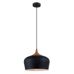 Lampa wisząca BRITTA BLACK Italux MDM-2681/1L BK, cena 475.00 zł