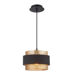 Lampa wisząca BANS Italux PND-27467-1-BK-GD, cena 175.00 zł