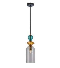 Lampa wisząca BUSCO Italux PND-30263-1C-BRO-SG, cena 232.00 zł