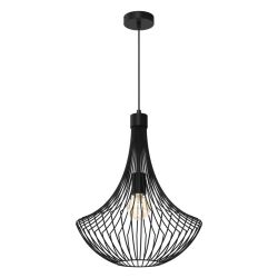 Lampa wisząca CESTA BLACK 1xE27 Milagro MLP8670, cena 199.00 zł