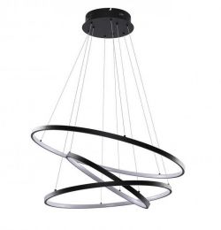 Lampa wisząca czarna WHEEL 3 DIMM LED Azzardo AZ2920, cena 2199.00 zł