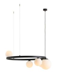 Lampa wisząca GARDA RING 5 BLACK Aldex 1099F1_R, cena 1259.00 zł