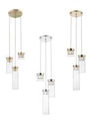 Lampa wisząca GEM Zuma Line P0389-03D kolory do wyboru, cena 749.00 zł