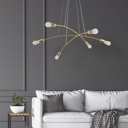 Lampa wisząca HELIX GOLD TK Lighting 5621, cena 548.00 zł #1