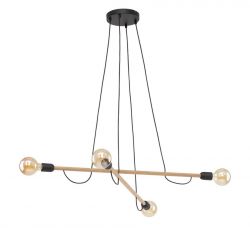 Lampa wisząca HELIX WOOD TK Lighting 4952, cena 256.00 zł