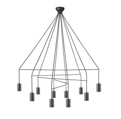 Lampa wisząca IMBRIA BLACK X Nowodvorski 9680, cena 719.00 zł