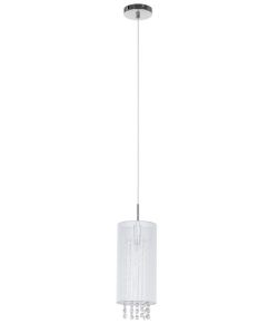 Lampa wisząca LANA WHITE Italux MDM1787/1 W, cena 154.00 zł