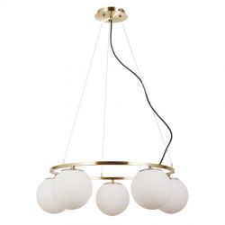 Lampa wisząca LAROSA Italux PND-33453-5-ABR, cena 668.00 zł