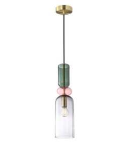 Lampa wisząca MANSO Italux PND-37462D-MC-GD, cena 284.00 zł