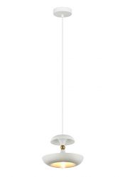 Lampa wisząca MARINA 26cm biała Italux PND-73221-1M-WH, cena 147.00 zł #1