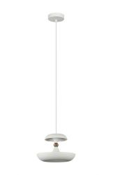 Lampa wisząca MARINA 26cm biała Italux PND-73221-1M-WH, cena 147.00 zł