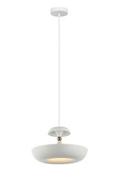 Lampa wisząca MARINA 36cm biała Italux PND-73221-1L-WH, cena 198.00 zł #1