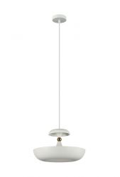 Lampa wisząca MARINA 36cm biała Italux PND-73221-1L-WH, cena 198.00 zł