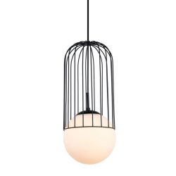 Lampa wisząca MATTY Italux MDM-3940/1 BK, cena 246.00 zł #1