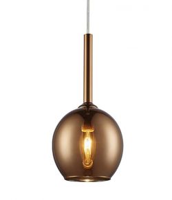 Lampa wisząca pojedyncza MONIC Zuma Line MD1629-1 copper, cena 299.00 zł #1