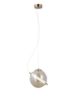 Lampa wisząca NOLA LED Italux PND-34366-HBR-AMB, cena 452.00 zł #1