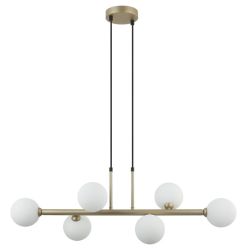 Lampa wisząca OLBIA Italux PND-38679-6-FGD+WH, cena 397.00 zł