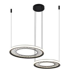 Lampa wisząca podwójna NEST 61cm + 41cm LED Milagro ML0525, cena 1290.00 zł