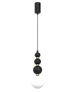 Lampa wisząca pojedyńcza BOULE BLACK Milagro MLP0975, cena 179.00 zł #1