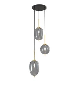 Lampa wisząca potrójna BELLEVILLE Wofi Premium 5007-302, cena 998.00 zł