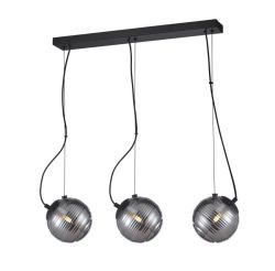 Lampa wisząca potrójna PERONA Italux PND-92389-3L-BK, cena 479.00 zł