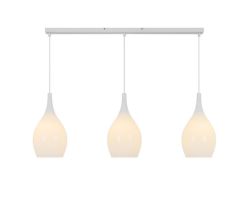 Lampa wisząca potrójna szklana BLANCO Wofi Basic 7031-0306, cena 799.00 zł