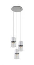 Lampa wisząca potrójna ZELKOVA Rabalux 3155, cena 590.00 zł